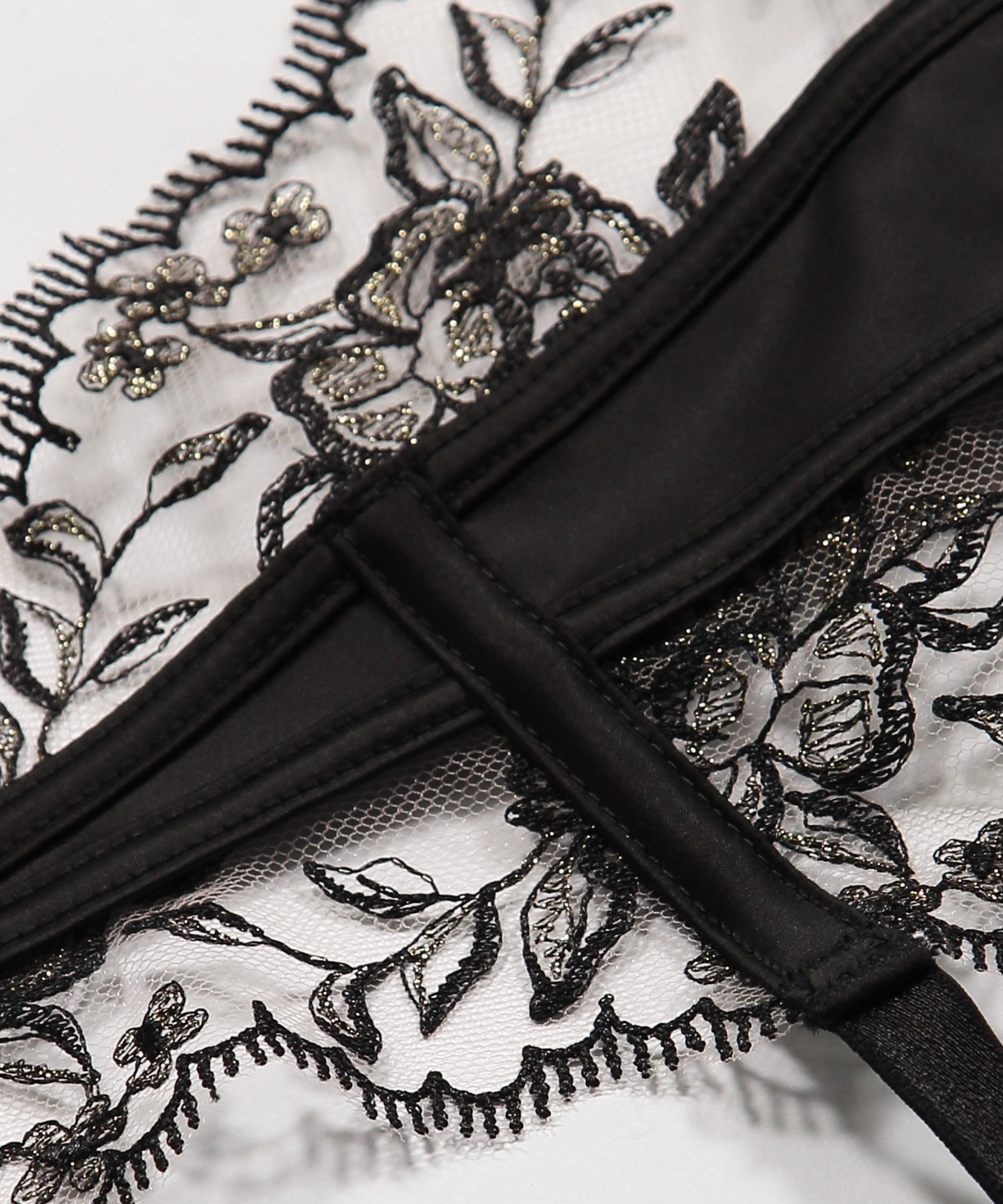 Jarretel Jade, Zwart, main