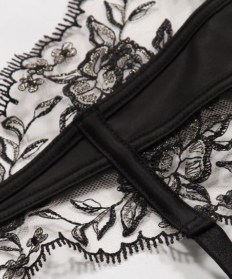 Jarretel Jade, Zwart