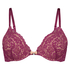 Voorgevormde push-up beugel bh Rose, Paars