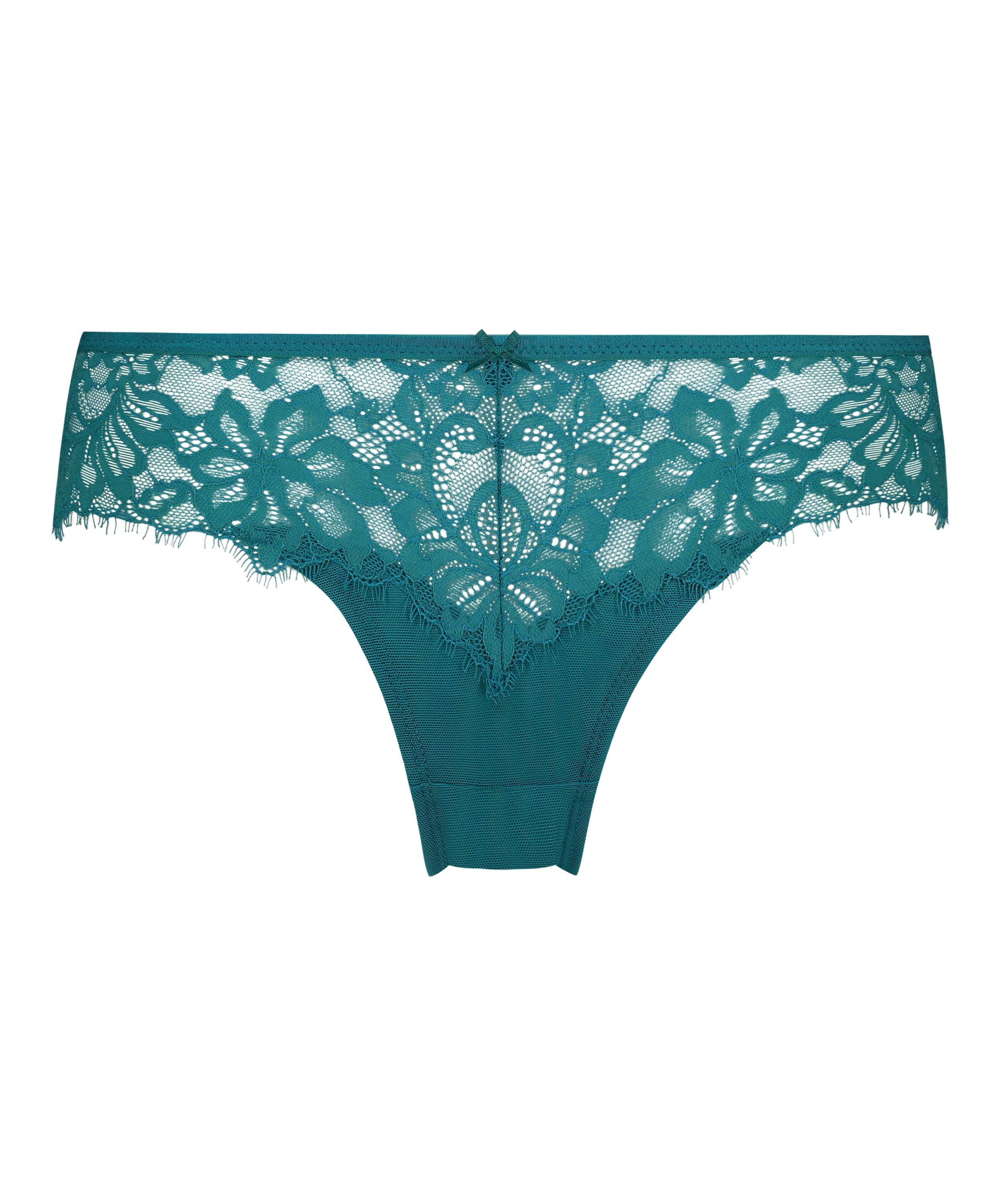 Slip brésilien Isabella, Vert, main