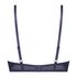 Voorgevormde push-up longline beugel bh Tracey, Blauw