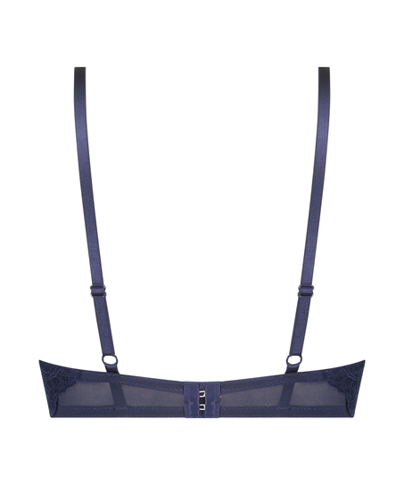 Voorgevormde push-up longline beugel bh Tracey, Blauw