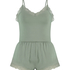 Korte pyjamaset Cami, Groen
