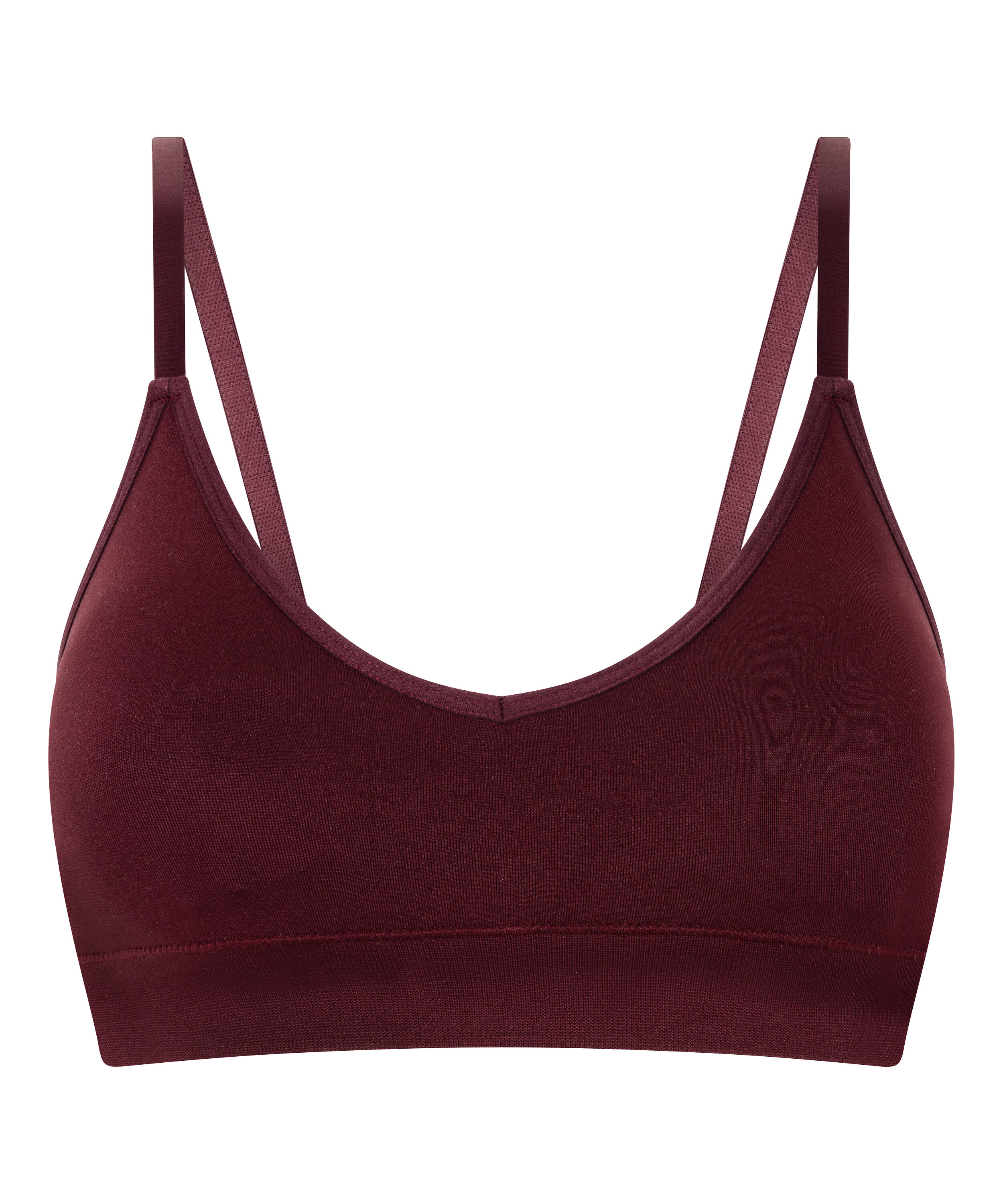 Triangelbralette Dide, Rood