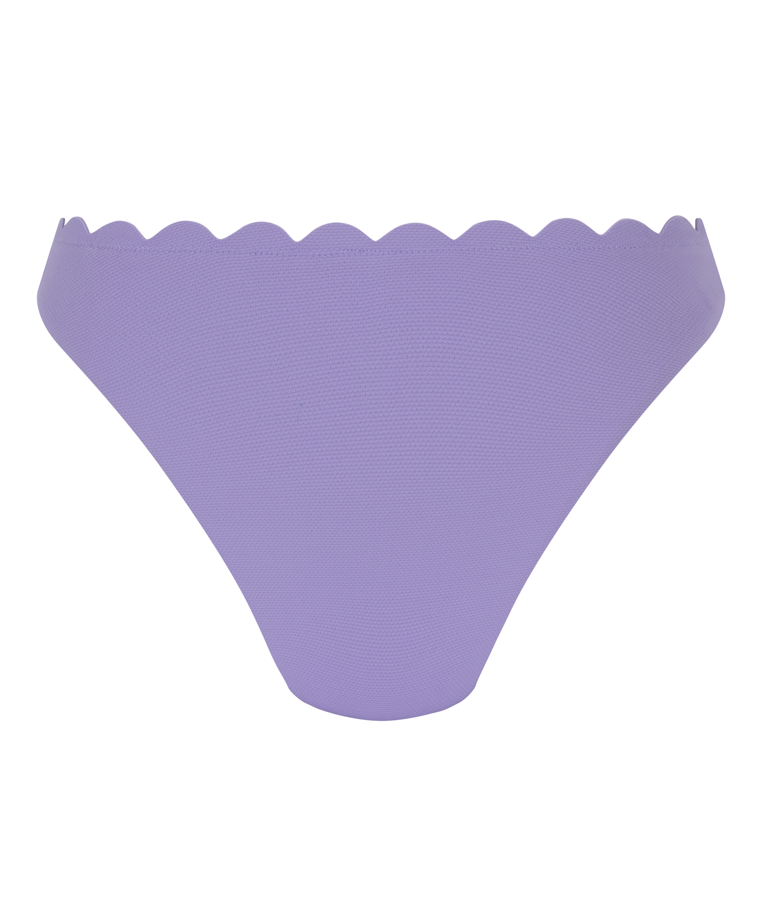 Slip de Bikini Rio Scallop, Pourpre, main