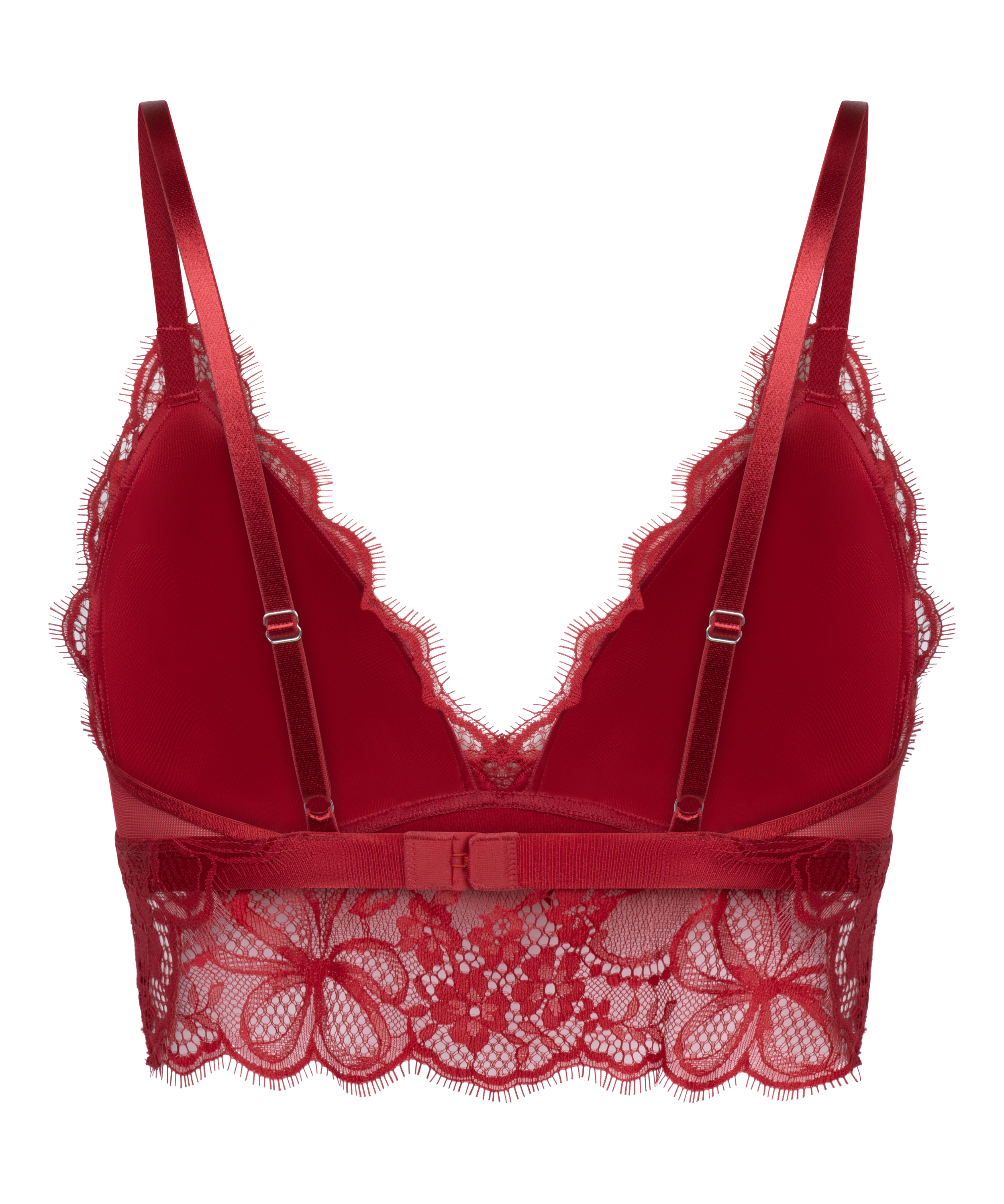 Brassi&egrave;re triangle Marianna, Rouge, main