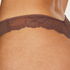 String Invisible Lace back, Brun