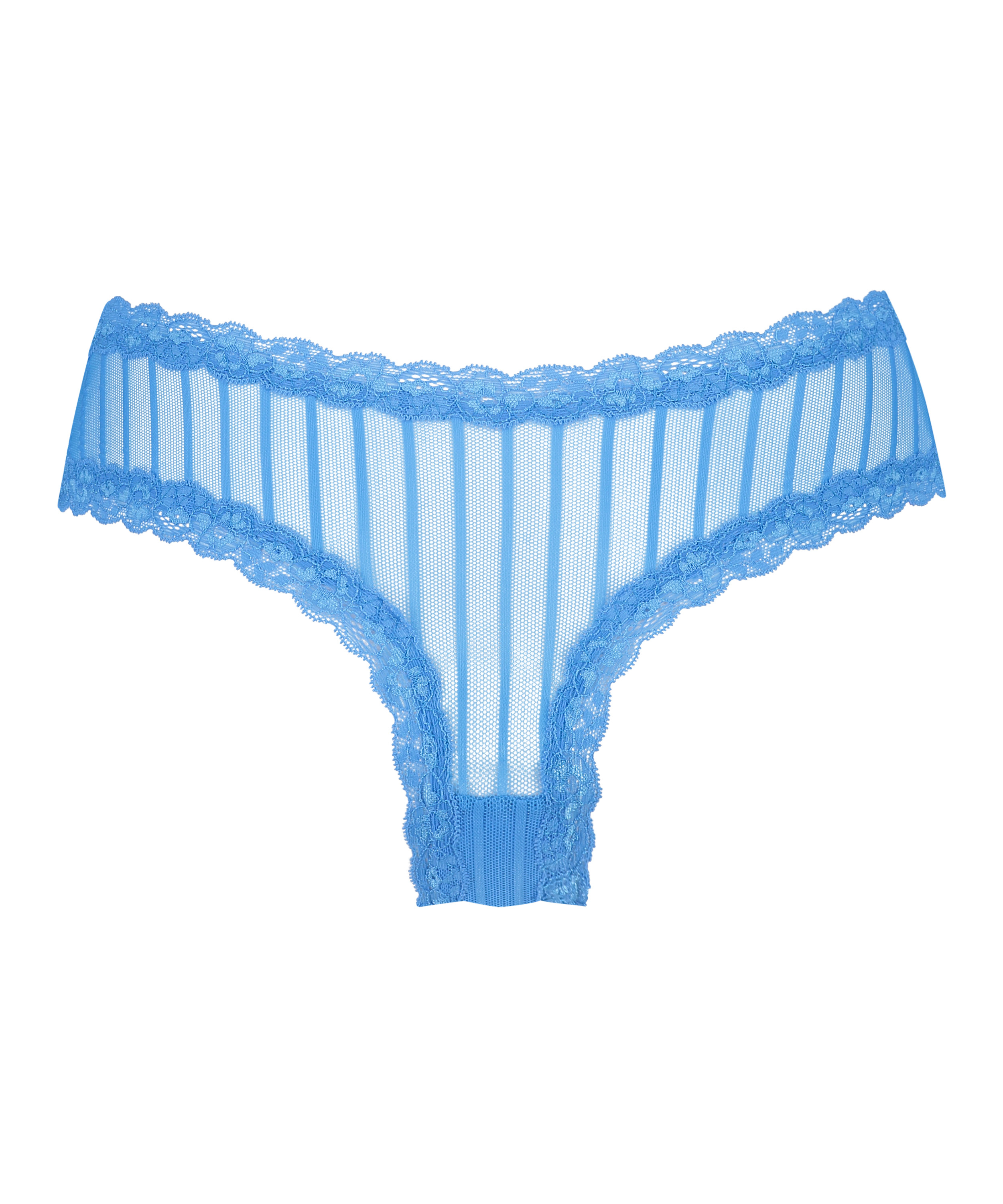 Brazilian V-shape mesh, Blauw, main