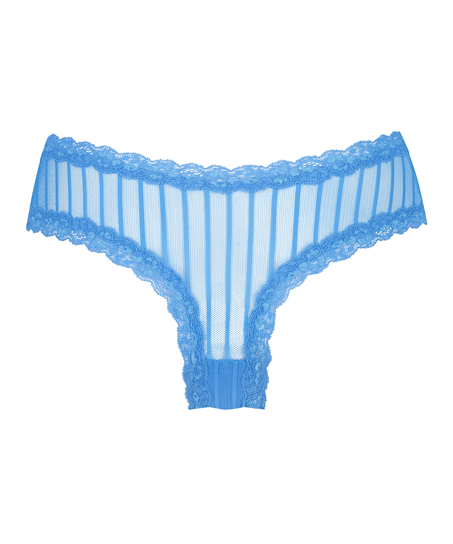 Brazilian V-shape mesh, Blauw