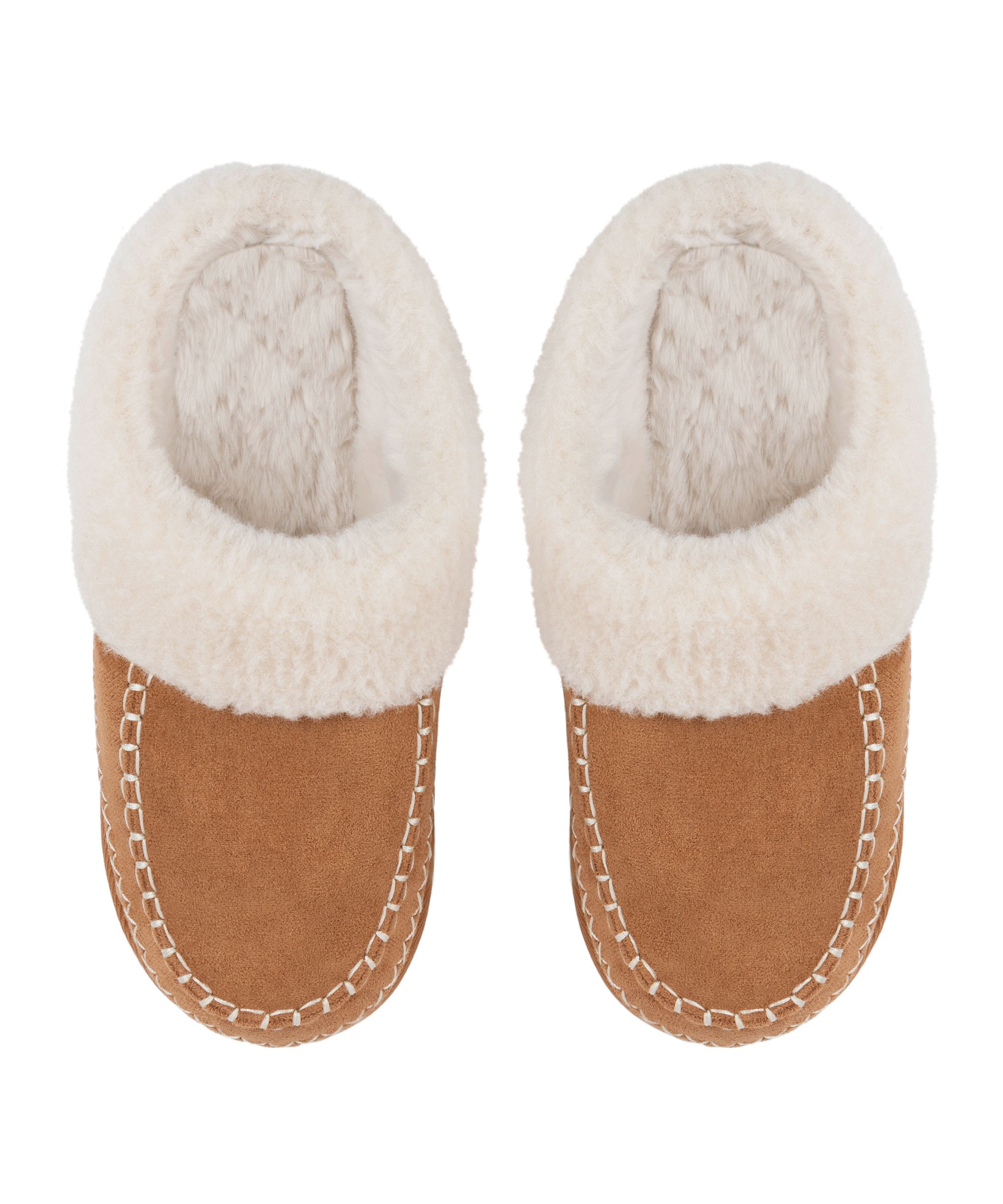 Pantoufles Iggy, Brun, main