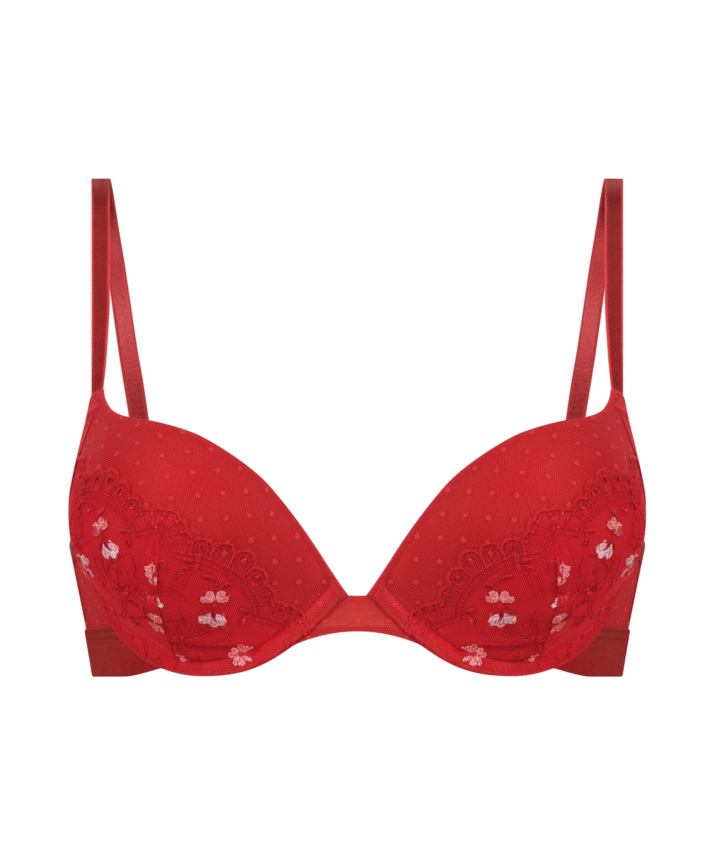 Soutien-gorge à armatures maximiseur Violet, Rouge, main