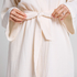Robe longue en mousseline, Blanc