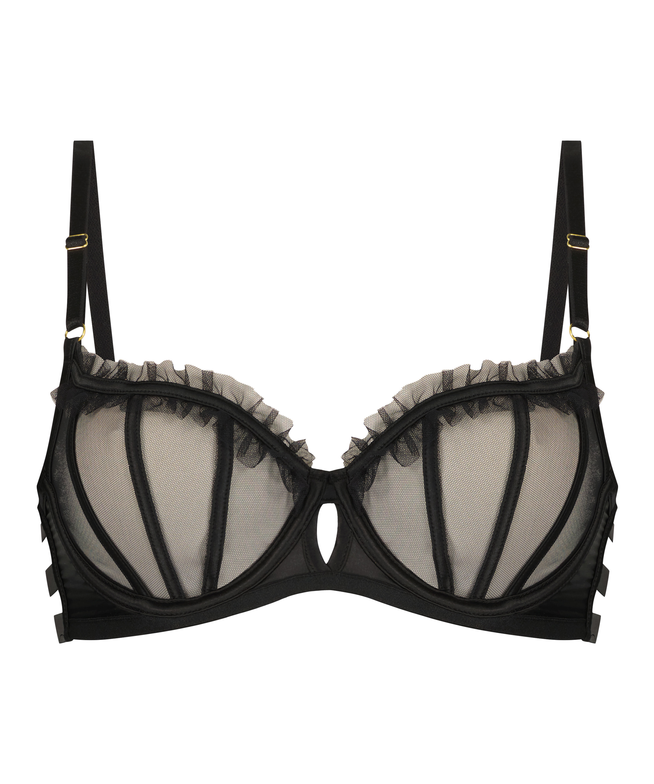 Soutien-gorge &agrave; armatures non pr&eacute;form&eacute; Courtney, Noir, main