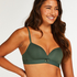 Soutien-gorge sans armature préformé, Vert