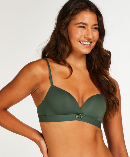 Soutien-gorge sans armature préformé, Vert