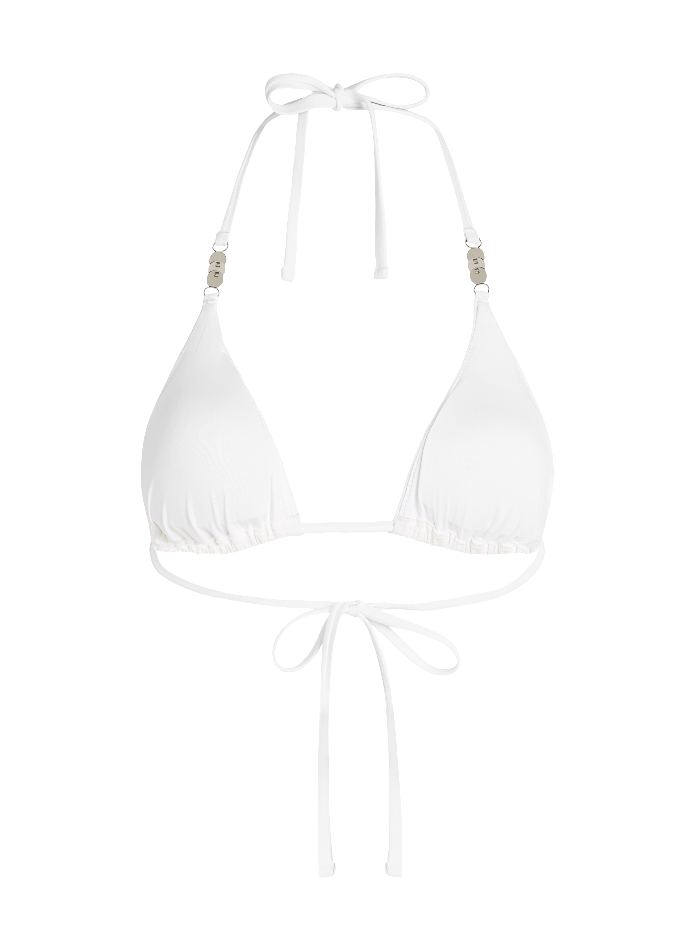 Triangel bikinitop Seashell, Wit, main