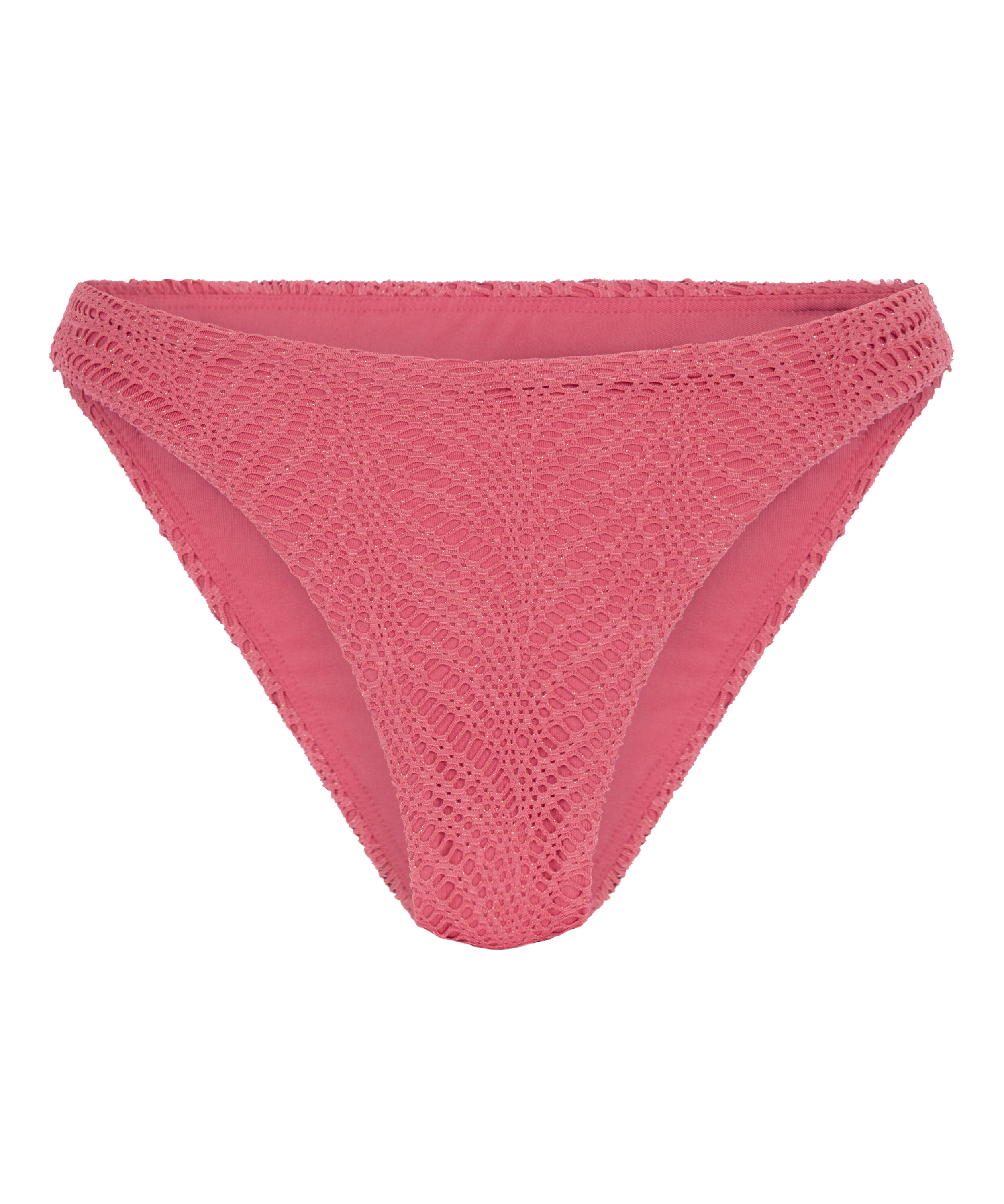Hoog uitgesneden bikinibroekje Lanai, Roze