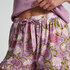 Pyjama short Jersey, Paars
