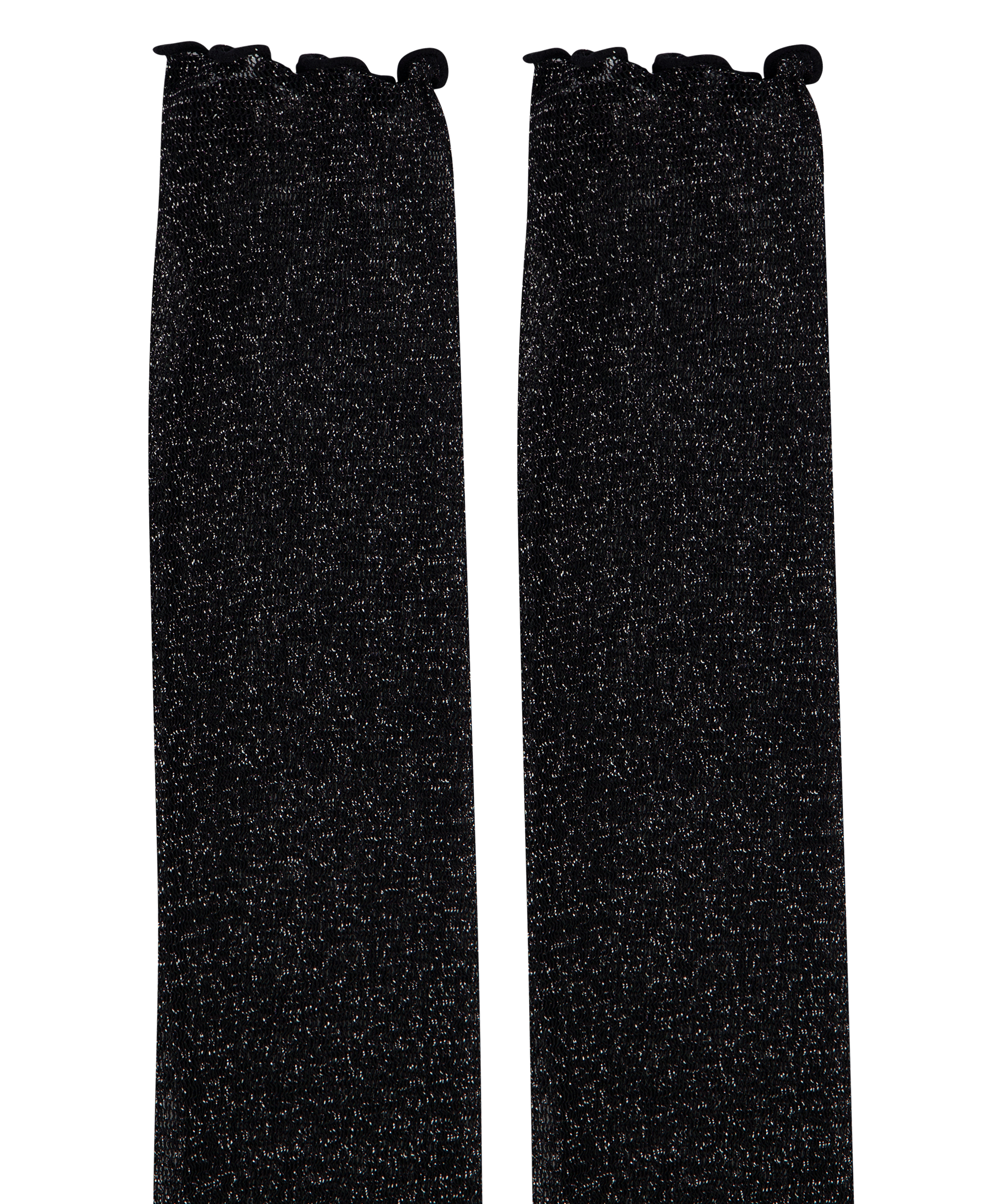 Chaussettes Glitter, Noir, main