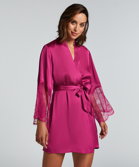 Kimono Satin, Roze