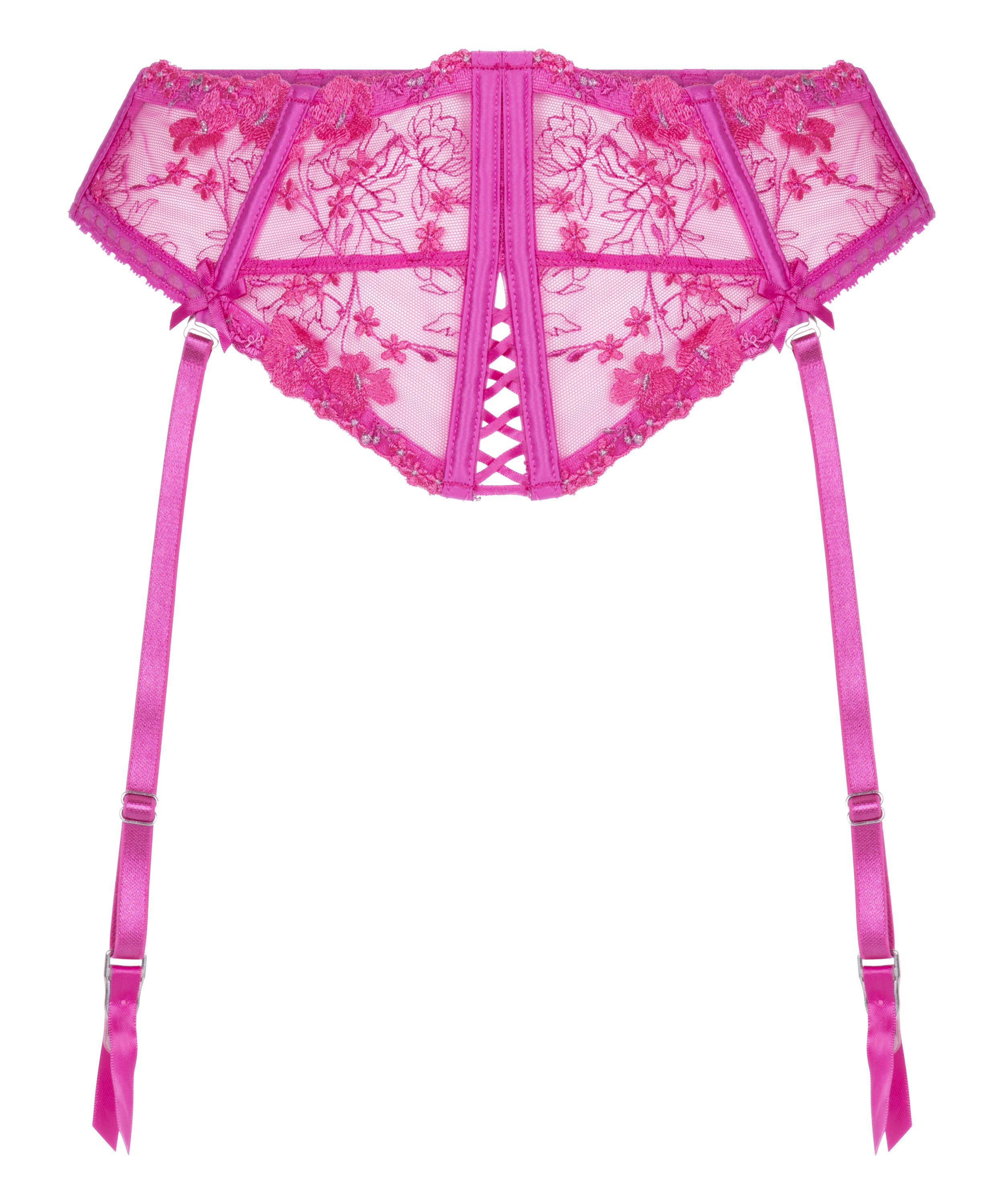 Corset court Peonie, Rose