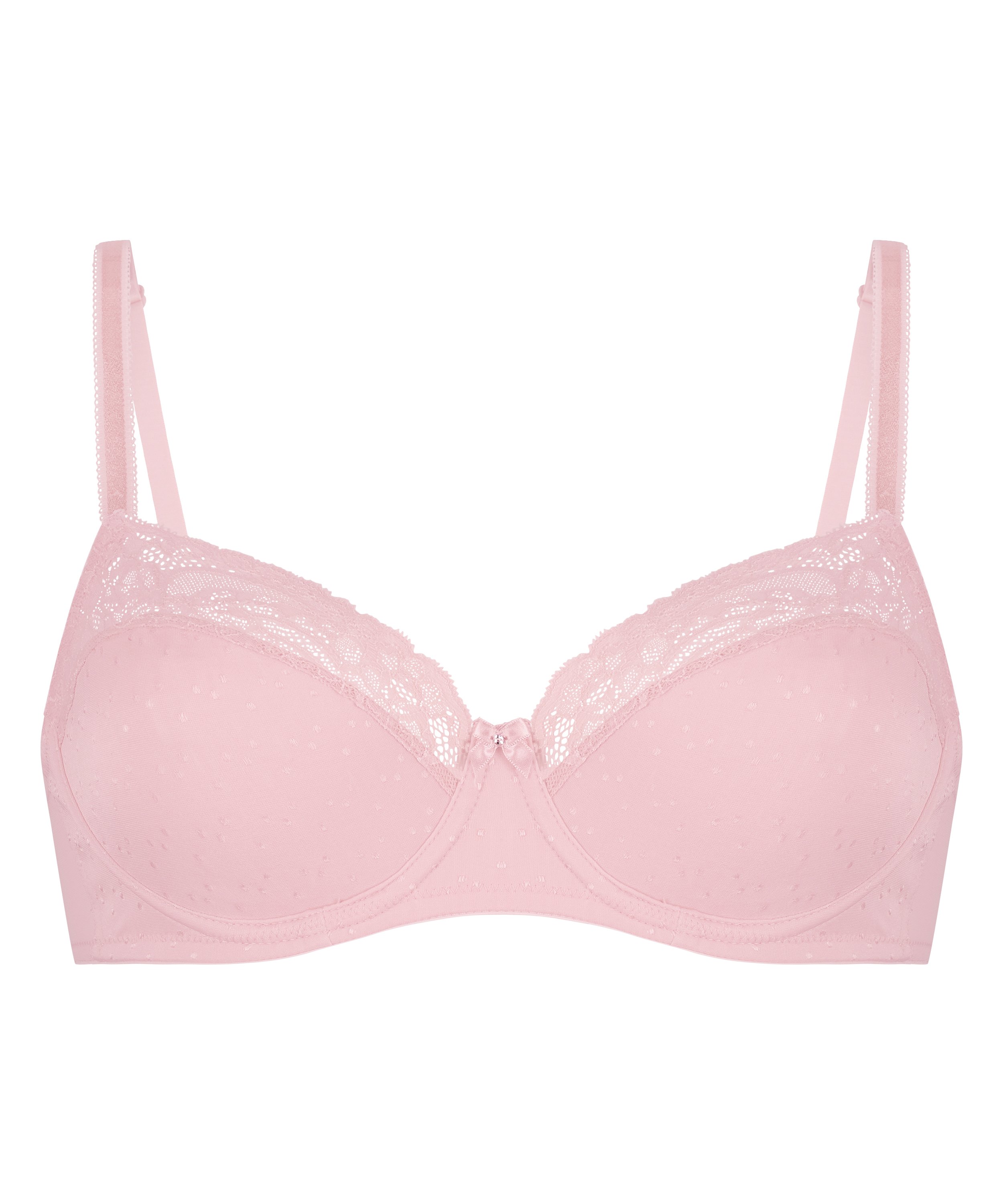 Soutien-gorge à armatures non-préformé Sophie, Rose, main