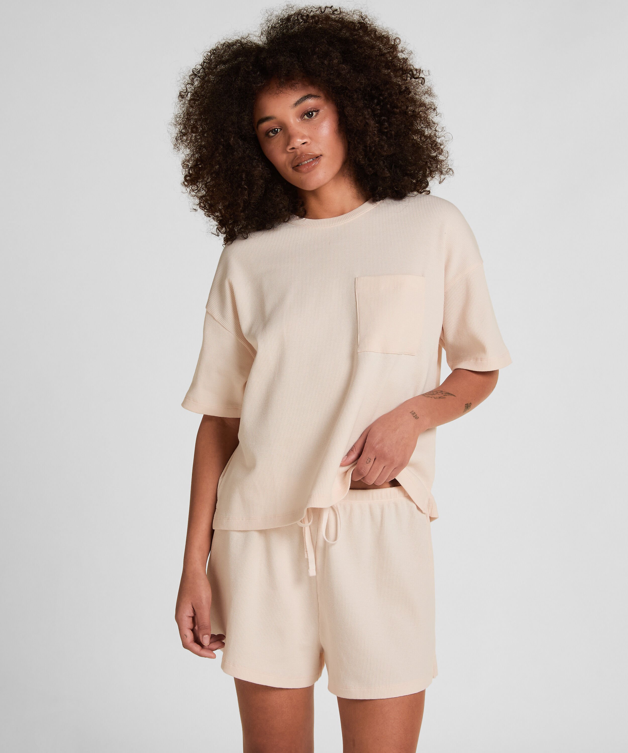 Pyjama Top Waffle