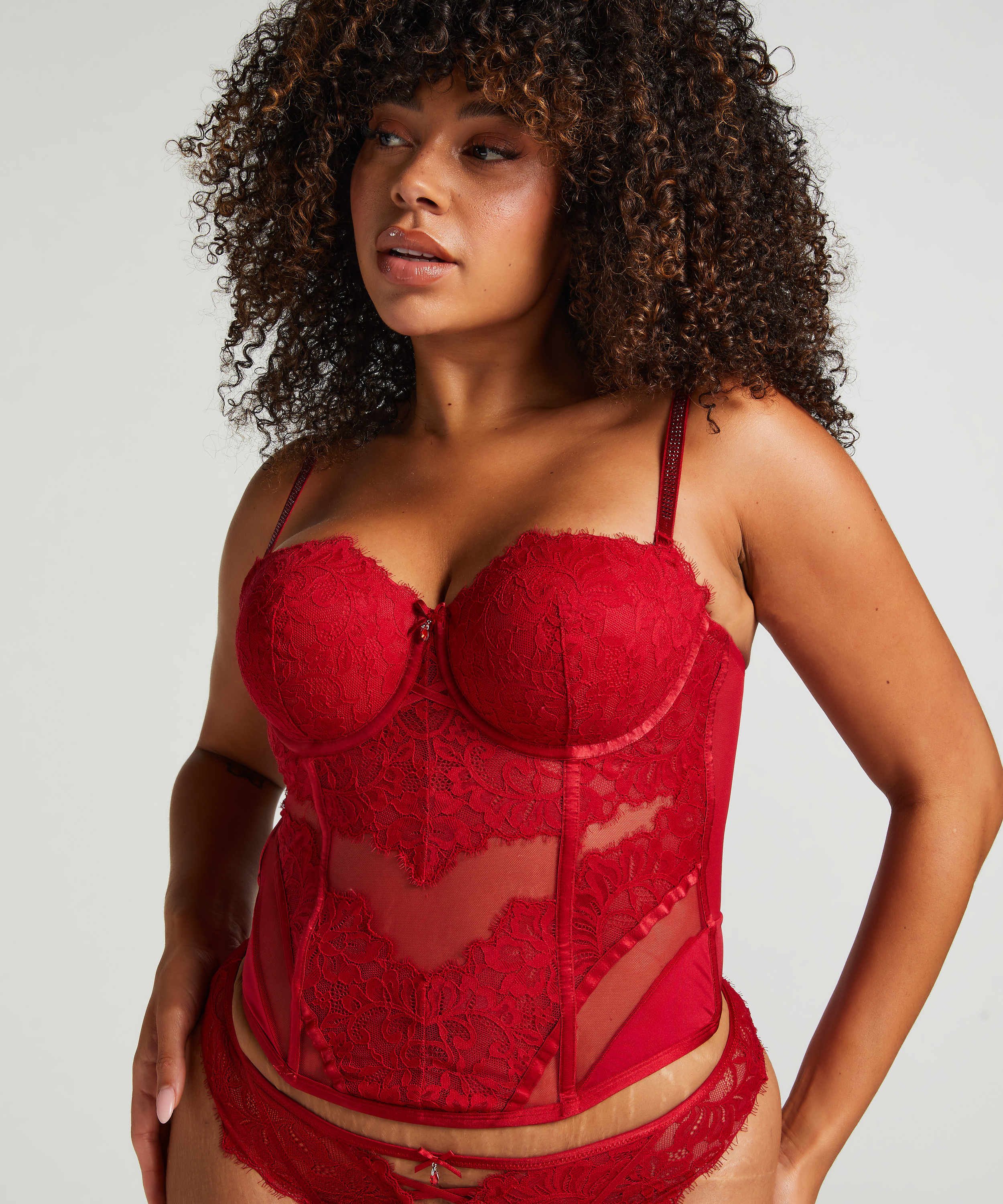 Bustier Charlotta, Rood, main