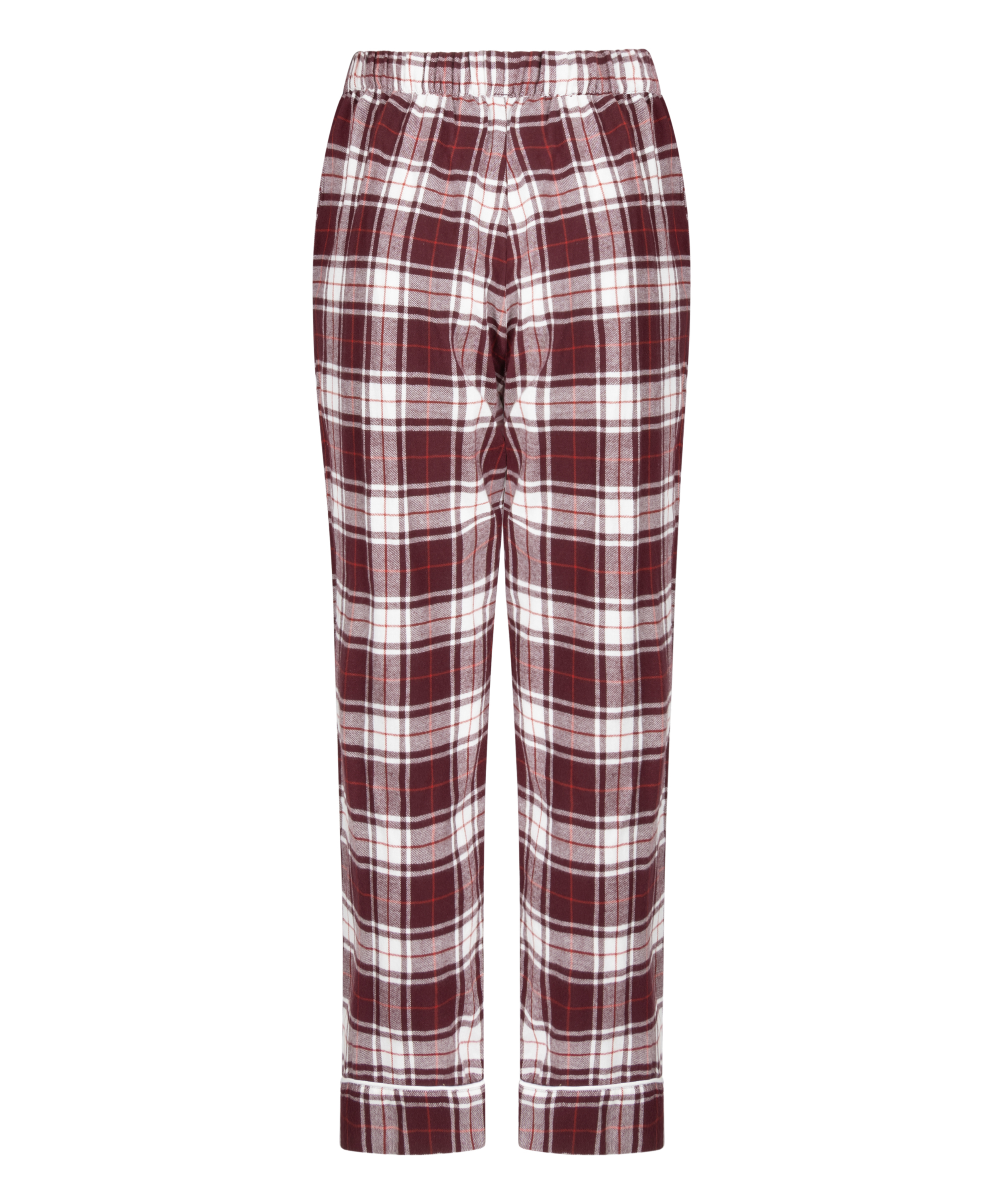 Pyjamabroek Flannel, Paars, main