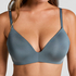 Soutien-gorge sans armatures pr&eacute;form&eacute; Mona, Bleu