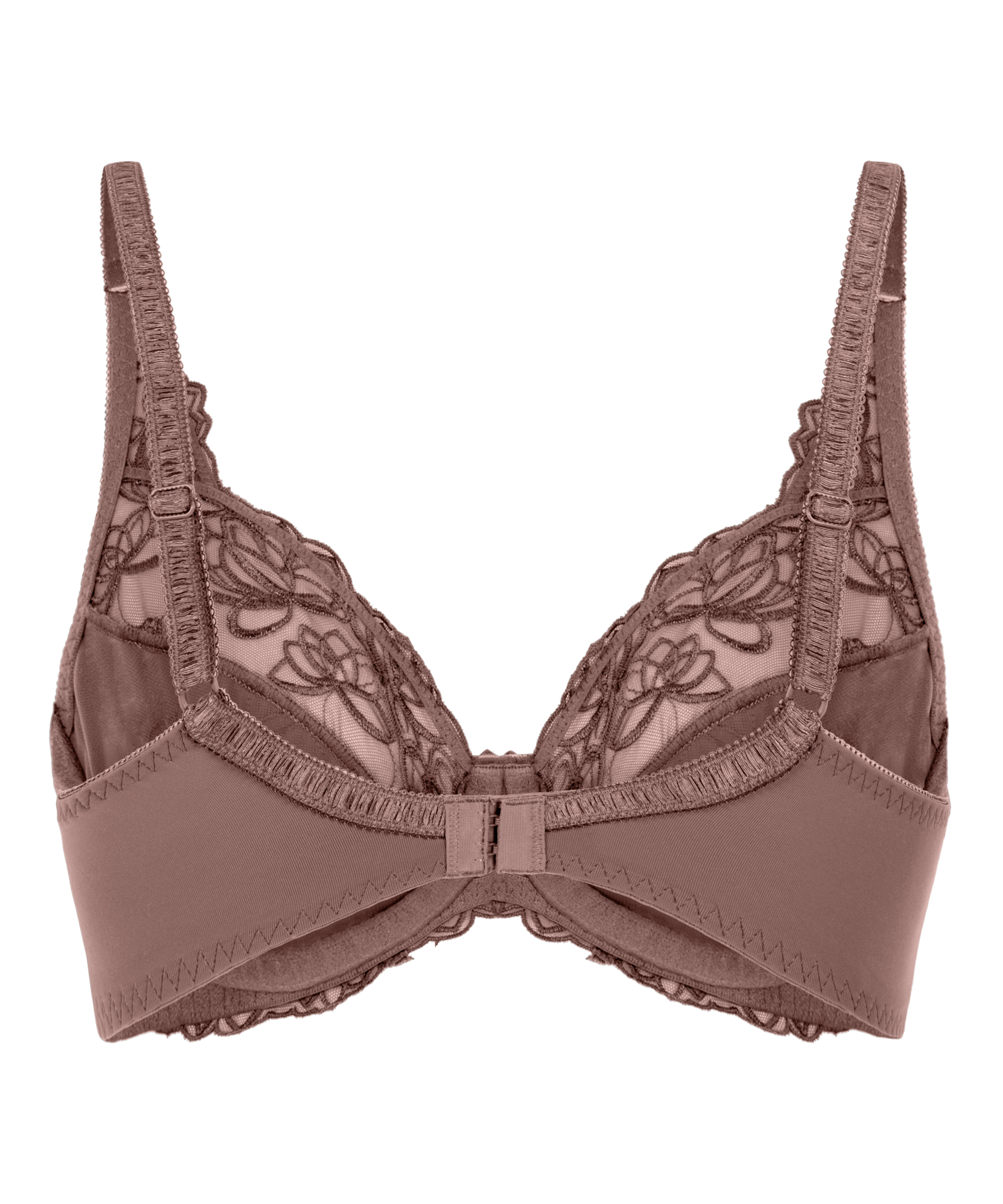 Soutien-gorge à armatures non-préformé Diva, Brun, main