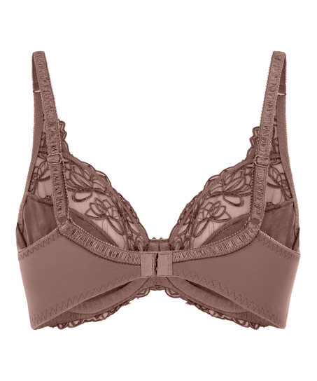 Soutien-gorge à armatures non-préformé Diva, Brun