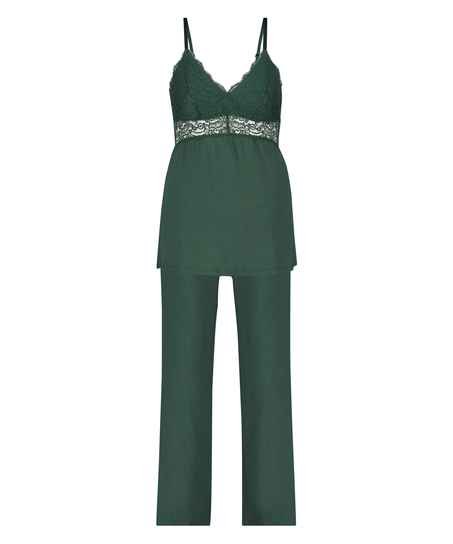 Tenue de pyjama Vera Lace, Vert