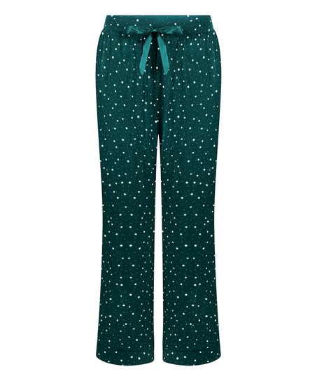 Pantalon de pyjama Jersey, Vert