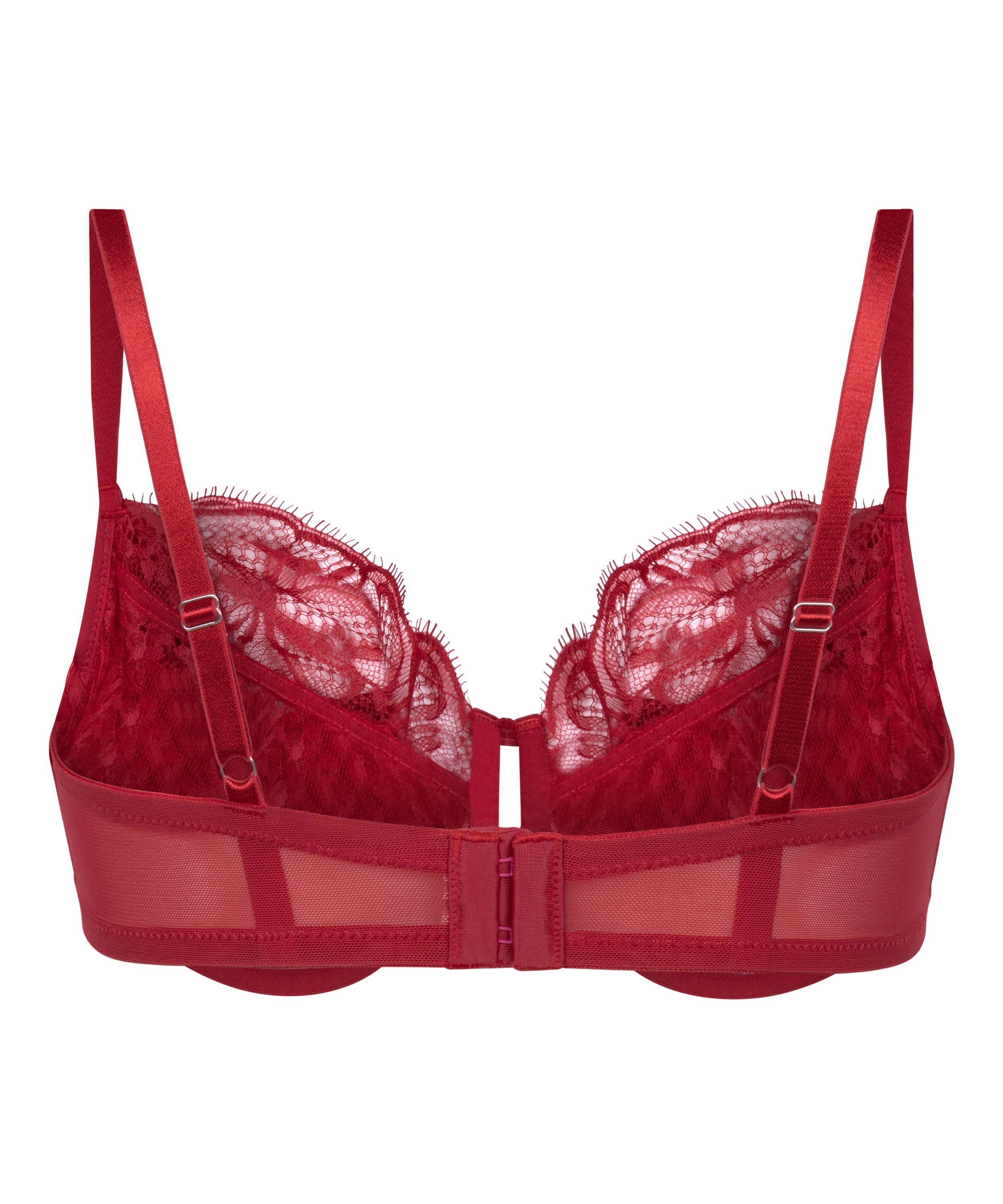 Soutien-gorge &agrave; armatures non-rembourr&eacute; Marianna, Rouge, main