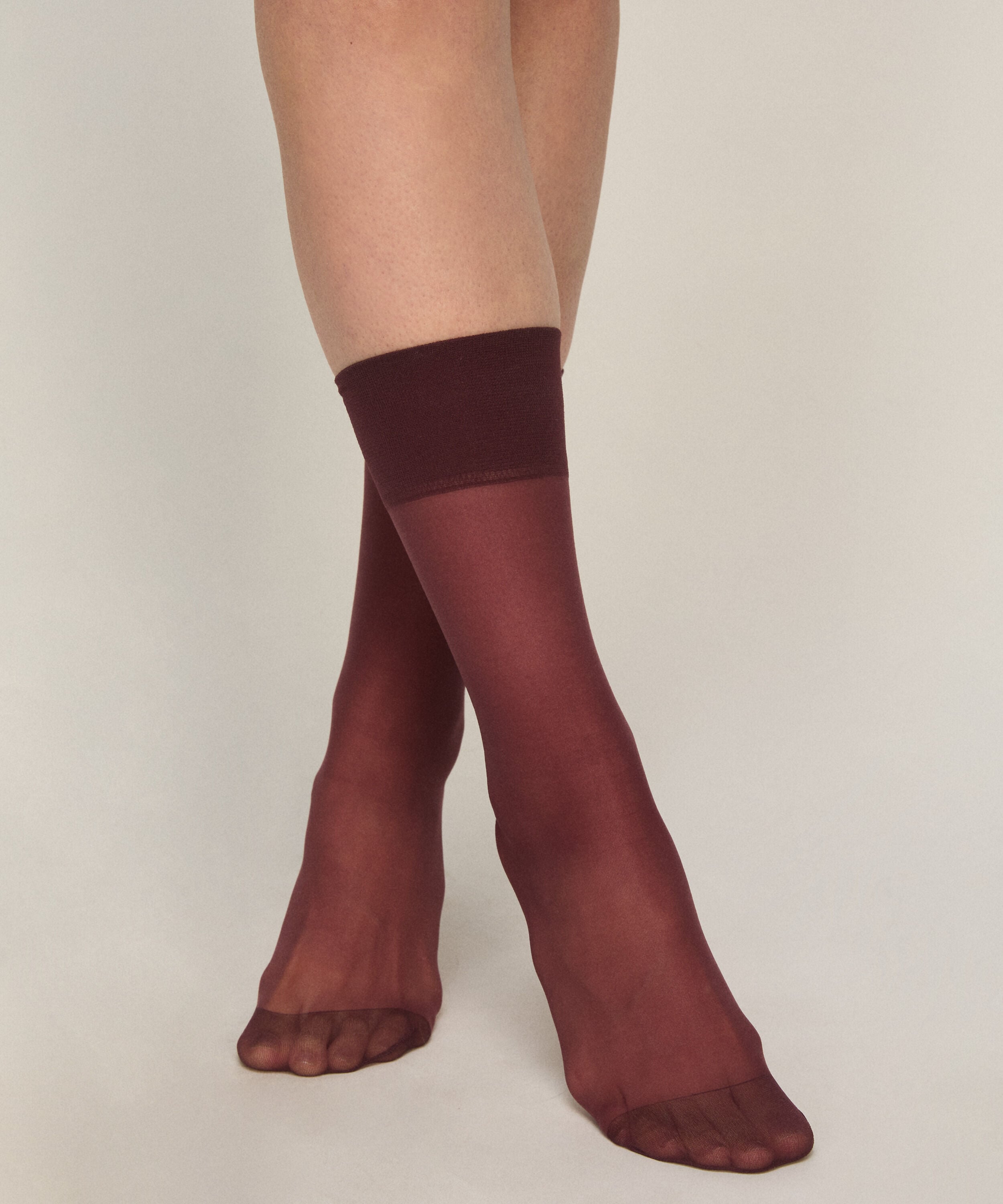 Sheer Sokken Back Seam