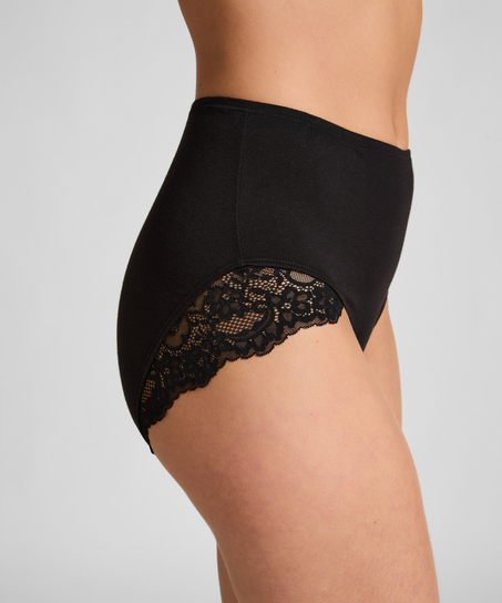 Superslip maxi kant, Zwart