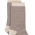 Chaussettes courtes en modal, Brun