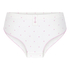Geribde Brazilian short Renee, Wit