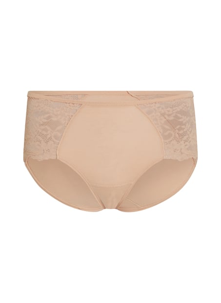 Superslip midi kant, Beige