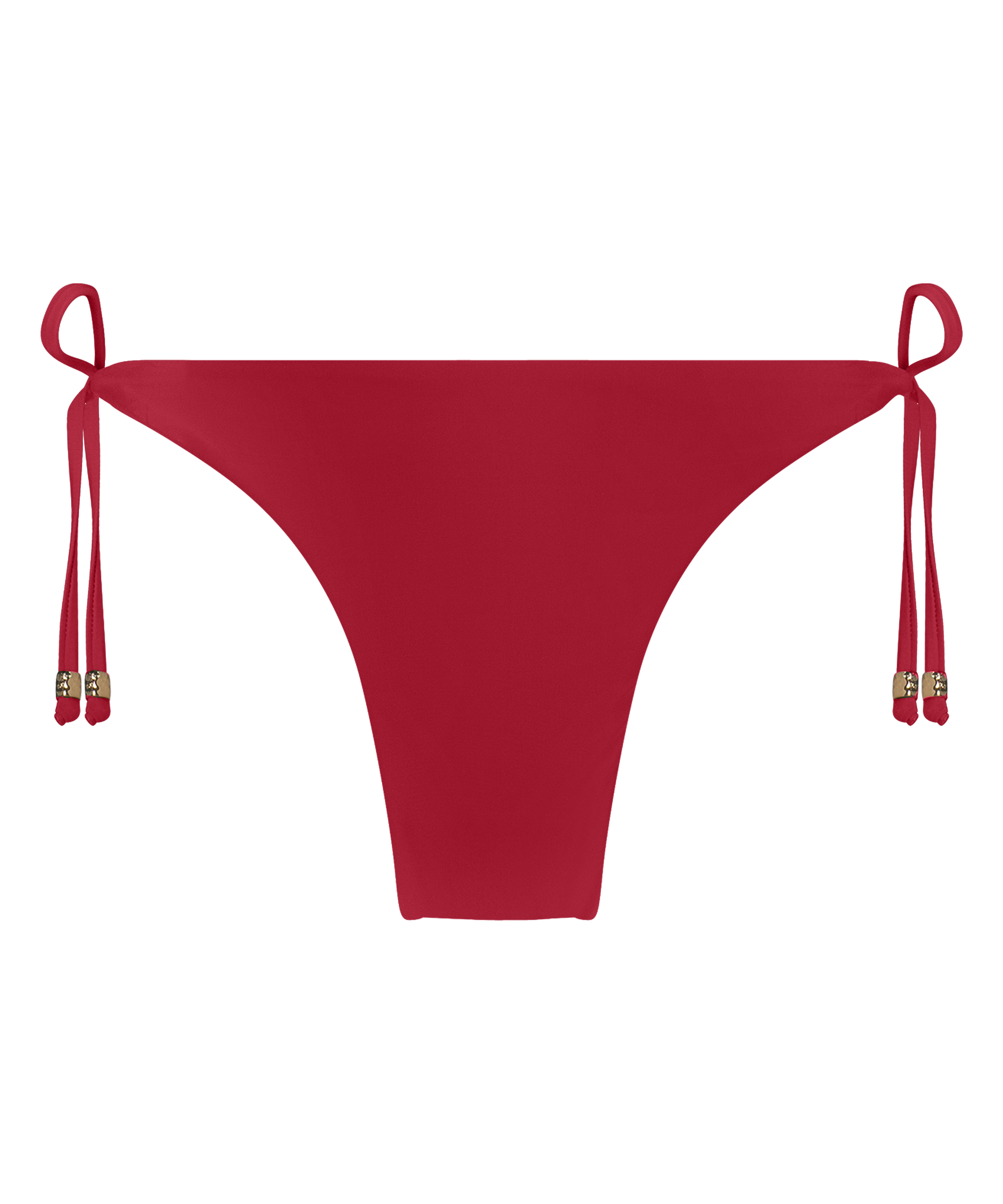 Bas de bikini string Luna, Rouge, main