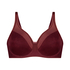 Soutien-gorge à armatures non-préformé minimiseur Nina, Pourpre