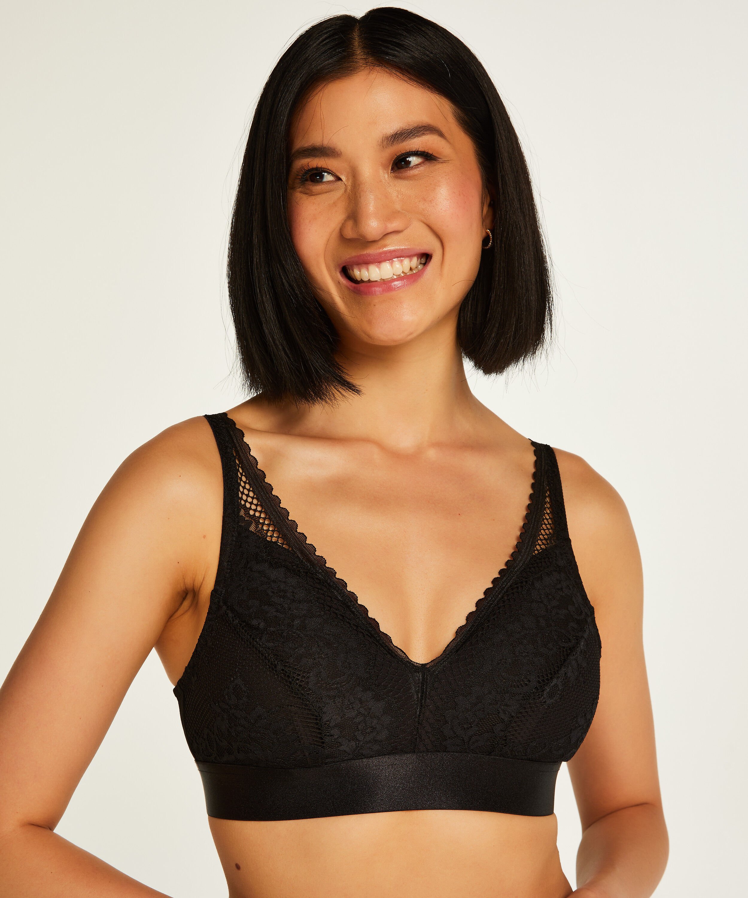 Soutien-gorge proth&eacute;tique sans armature Morgan, Noir