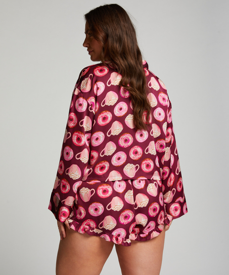 Satin Shorts, Pourpre