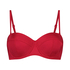 Voorgevormde push-up beugel bikinitop Lola, Rood