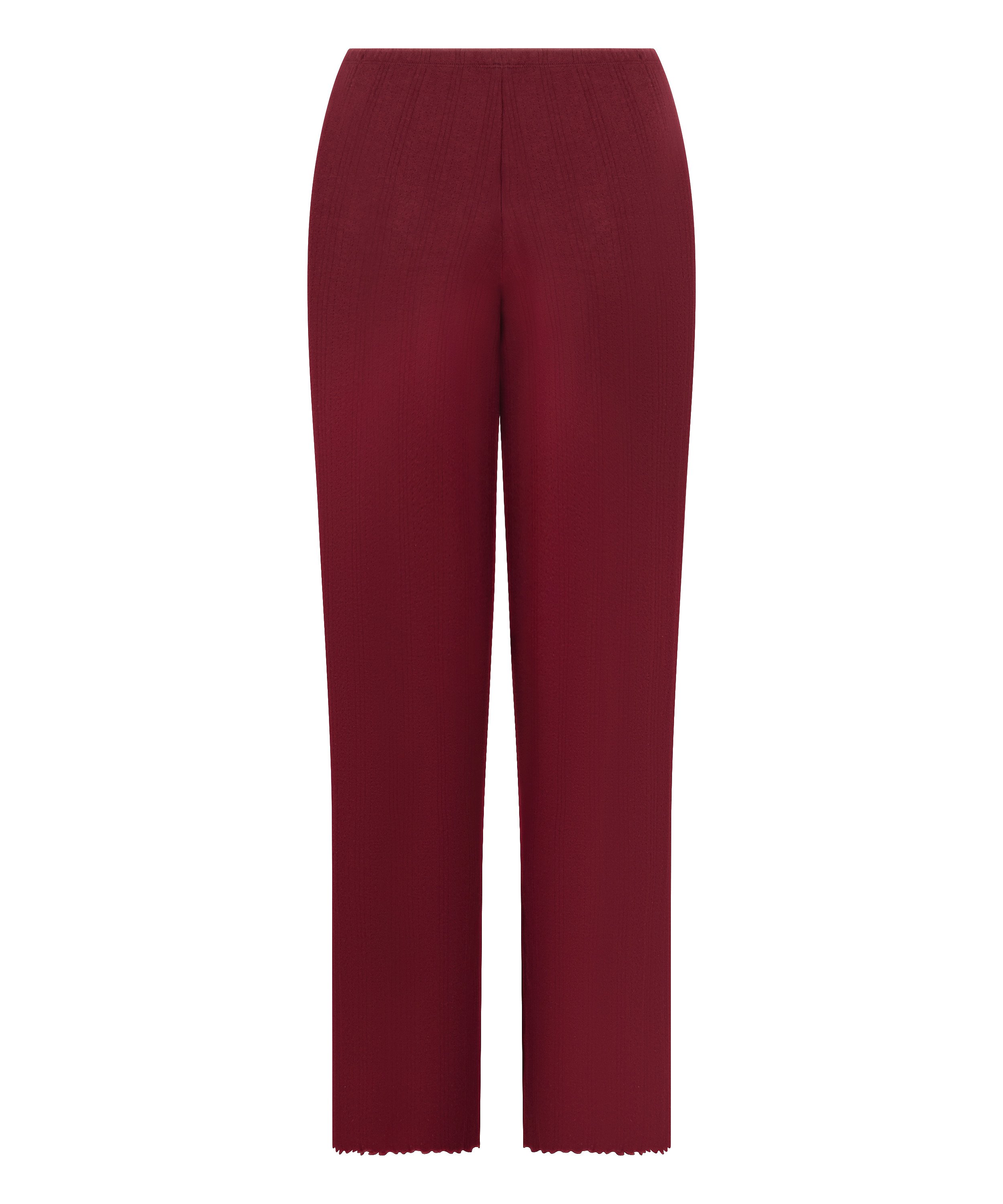 Pyjama Pant Loose Pointelle, Rouge, main