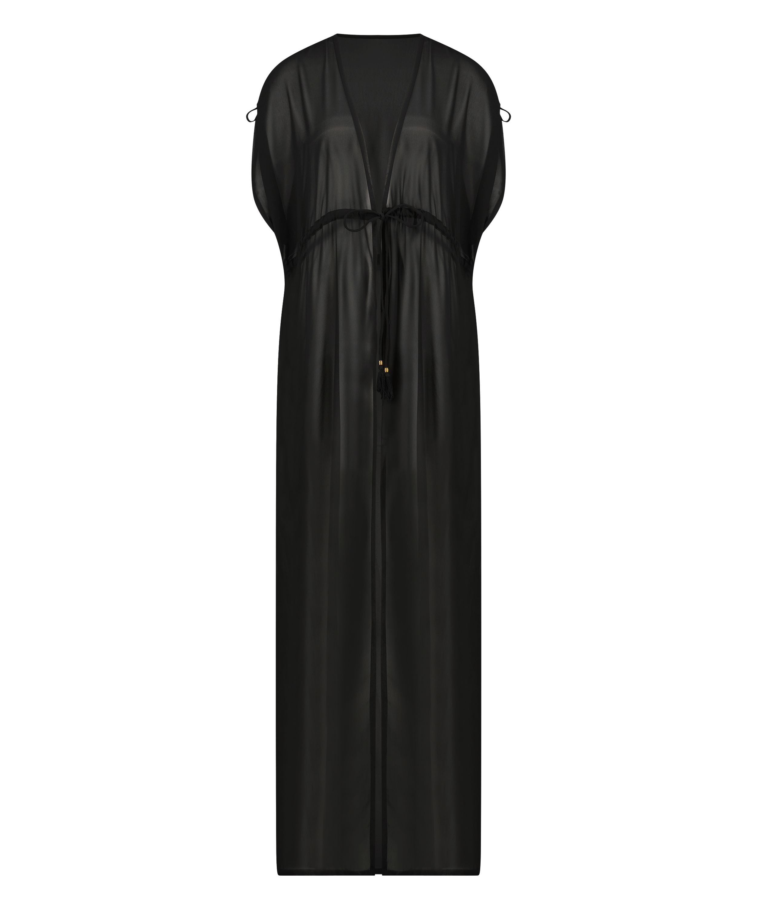 Kimono Sheer, Zwart, main