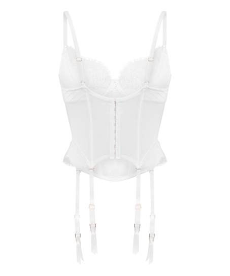 Bustier Tiah, Blanc