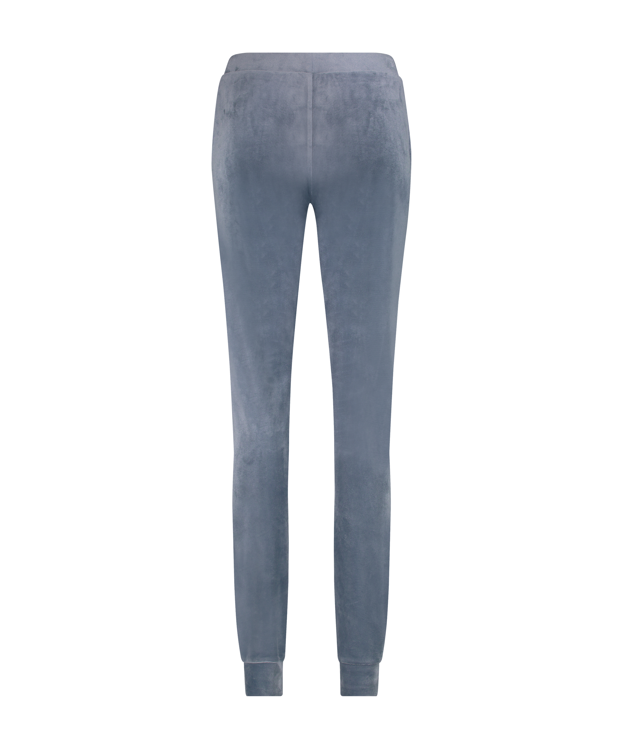 Joggingbroek Velours Lurex, Grijs, main