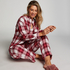 Pantalon de Pyjama Flanel, Rose
